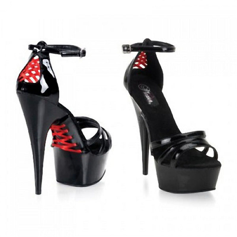 Stiletto Model Auto Show Catwalk Nightclub Sandals