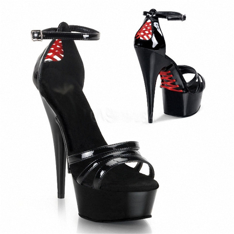 Stiletto Model Auto Show Catwalk Nightclub Sandals