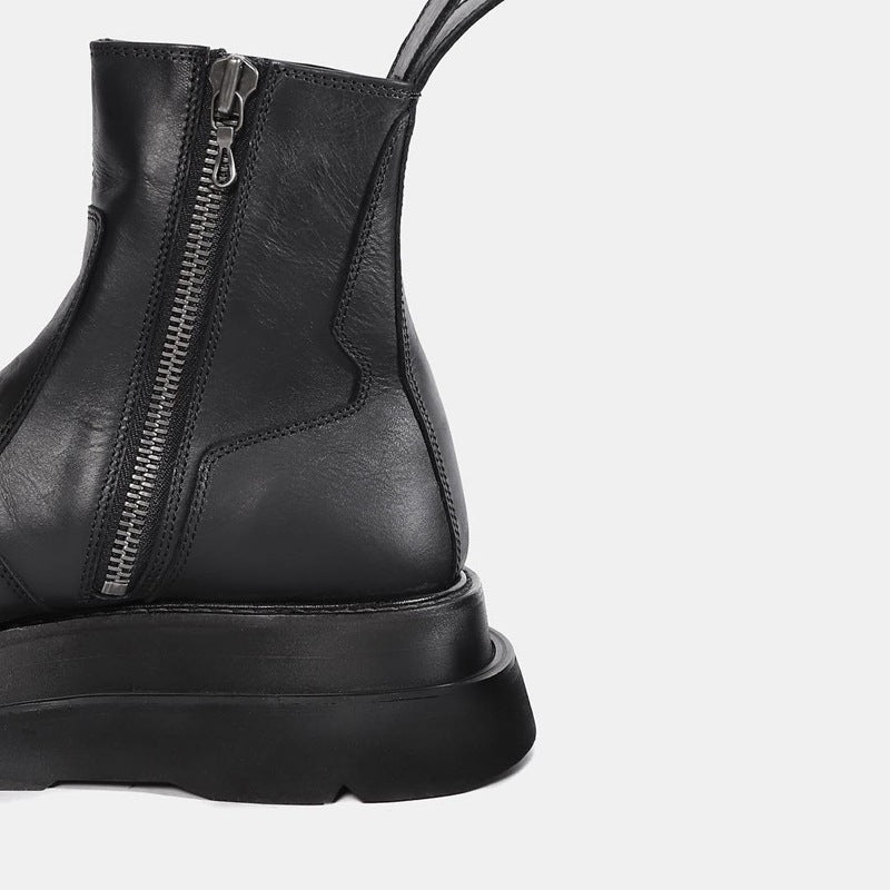 Men's Winter Thick Bottom Short Korean Martin Boots