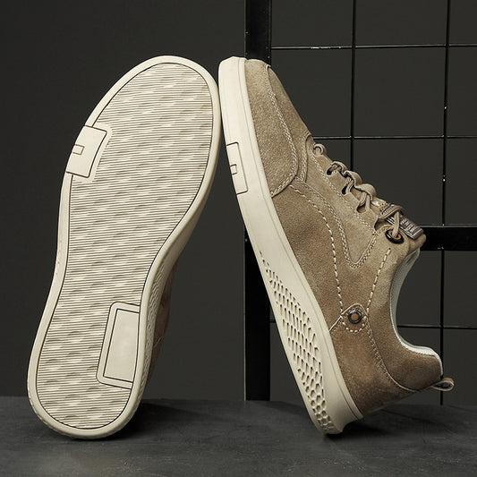 Men's Spring Fashion Trendy Green Korean Retro Sneakers