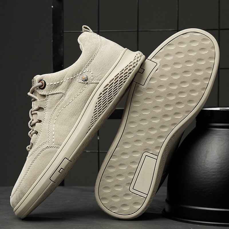 Men's Spring Fashion Trendy Green Korean Retro Sneakers