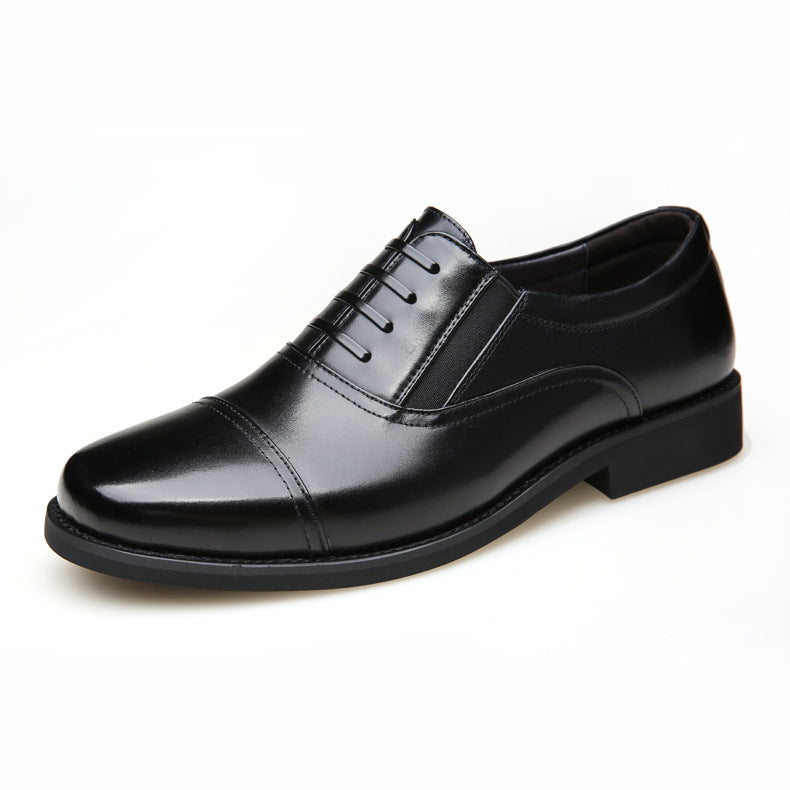Men's Autumn Genuine Military Formal Business British Leather Shoes