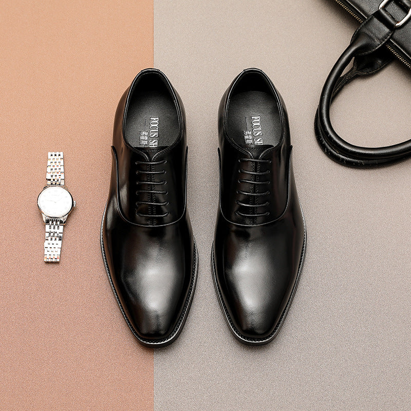 Men's Within Hours Business Formal Wear British Leather Shoes