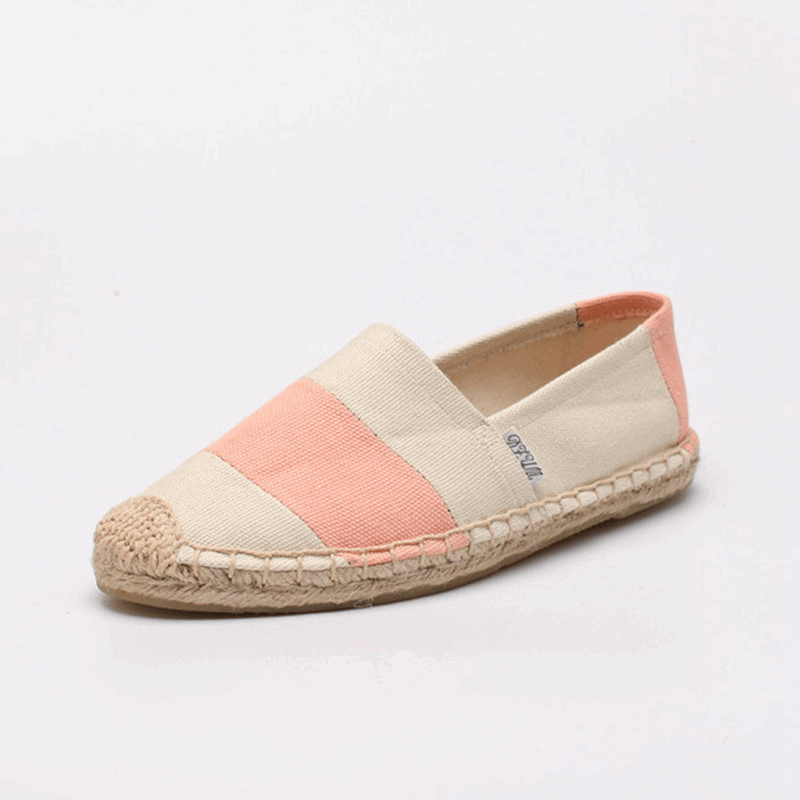 Women's & Men's Round Head Breathable Korean Style Flat Casual Shoes