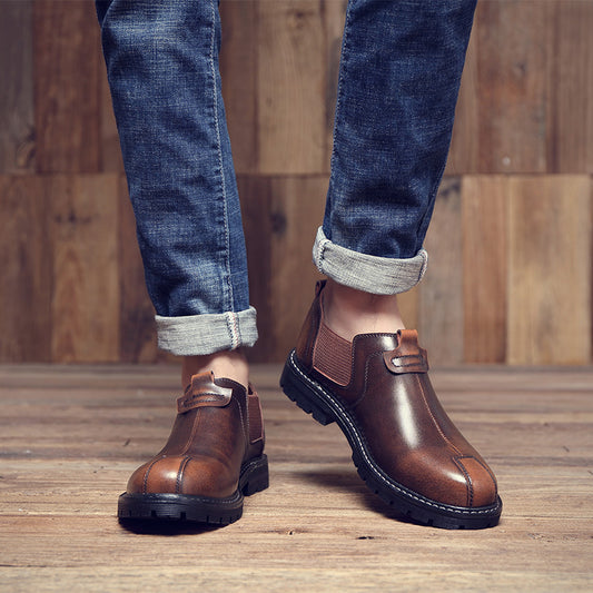 Men's British Trend Genuine Fashion Korean Tide Men's Shoes