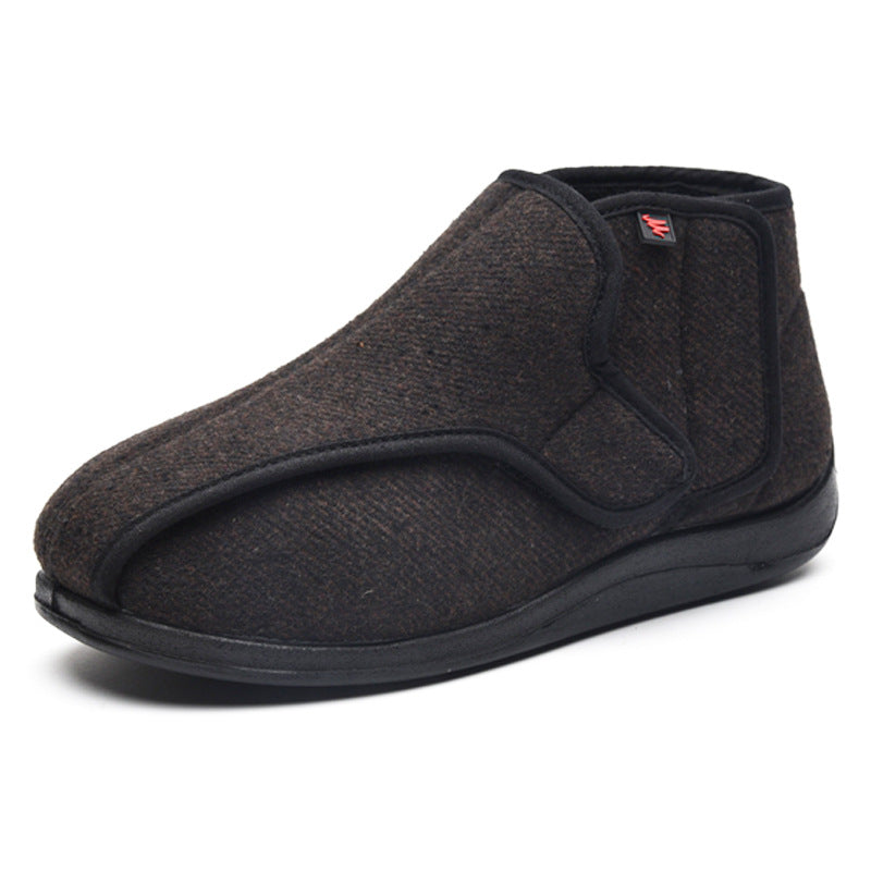 Fine Gifts Fat Wide Puffiness Deformation Men's Shoes
