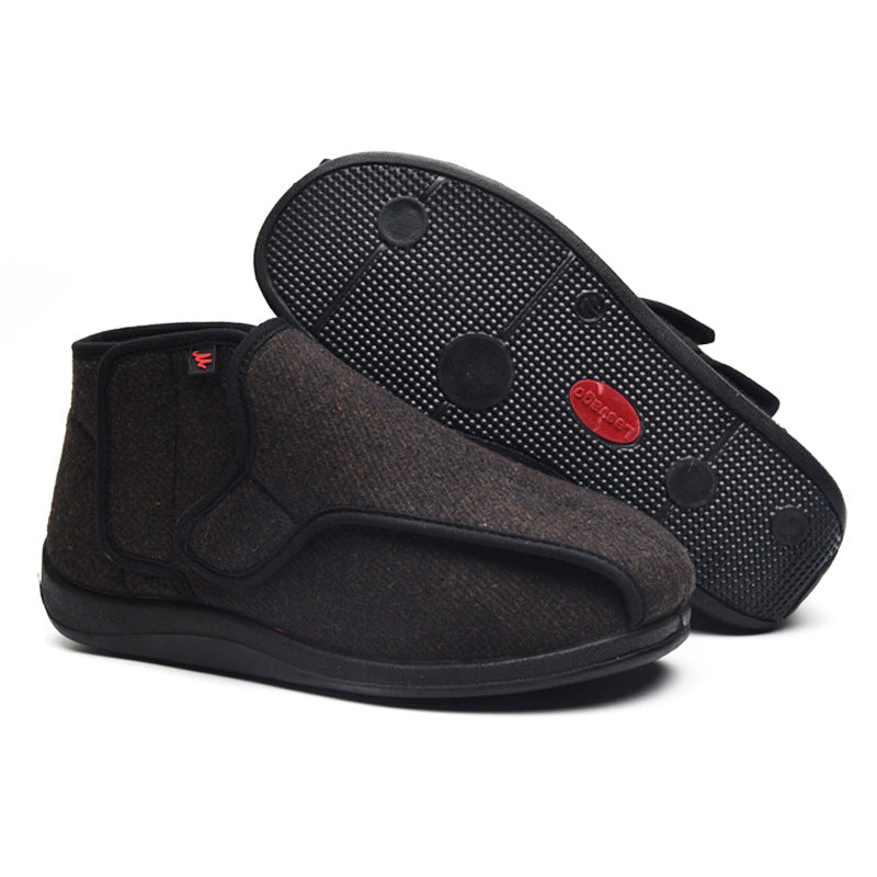 Fine Gifts Fat Wide Puffiness Deformation Men's Shoes