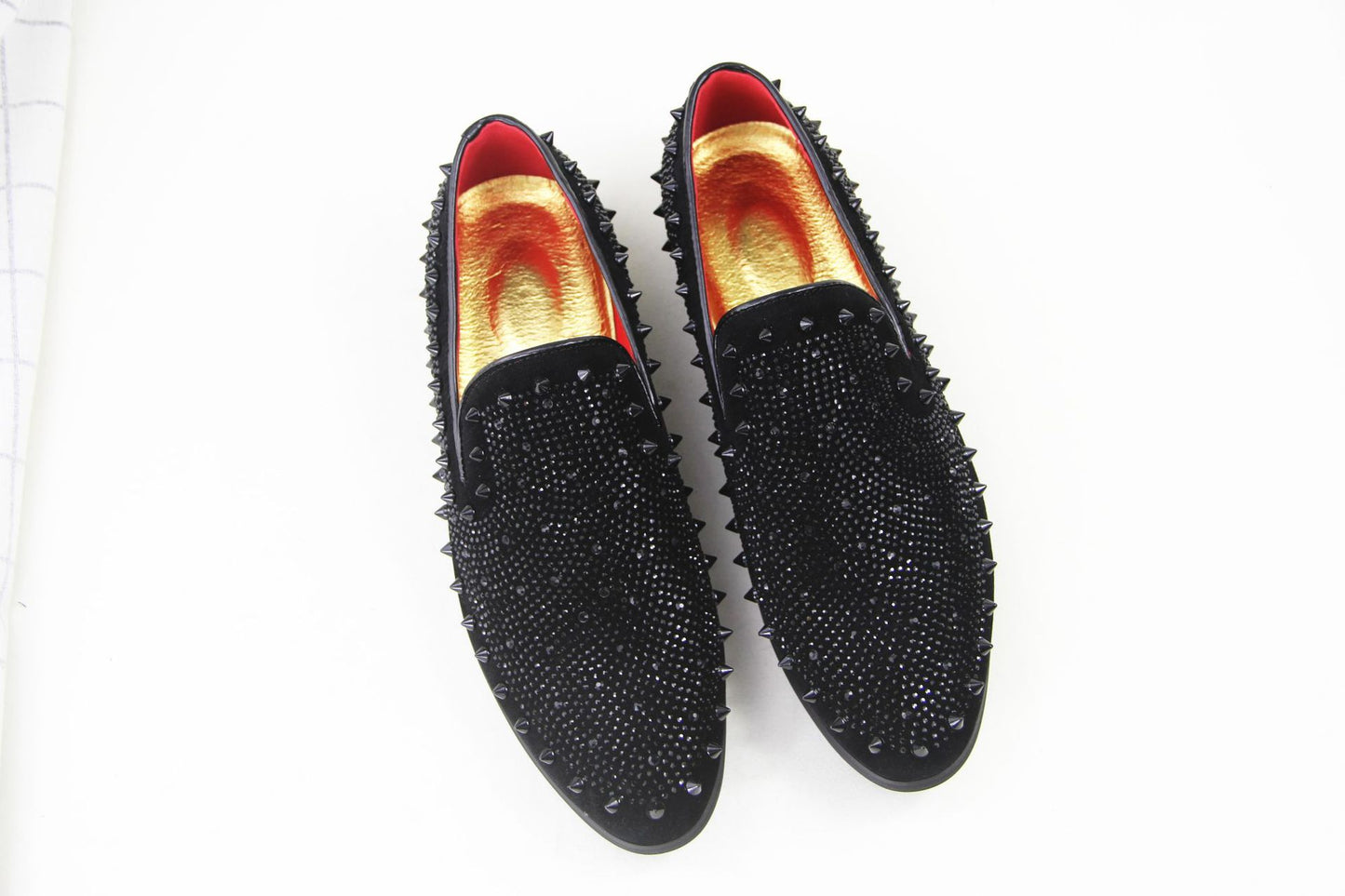 Men's Ding Rhinestone Fashion Lazy Slip On Casual Shoes
