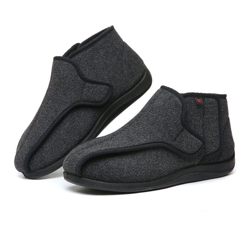 Fine Gifts Fat Wide Puffiness Deformation Men's Shoes