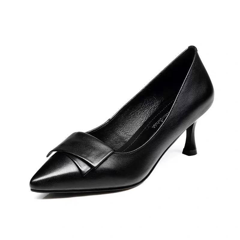 Women's Spring Pointed Toe Pumps Stiletto High Small Women's Shoes