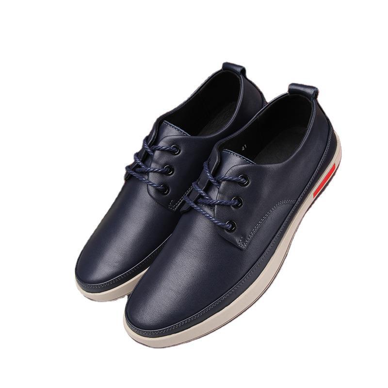 Men's Autumn Genuine Flat Bottom Comfort Casual Shoes
