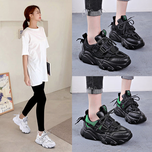Women's Dad Spring Smart Smoked Platform Leisure Casual Shoes