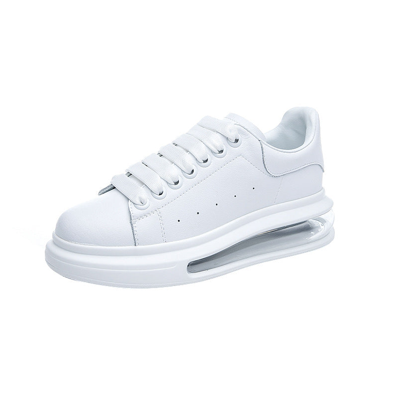 Women's Platform Air Cushion White High-grade Spring Height Increasing Fashion Korean Women's Casual Shoes