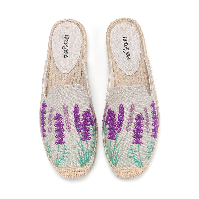 Women's Social Linen Fisherman Lightweight Outer Fairy Autumn Sandals