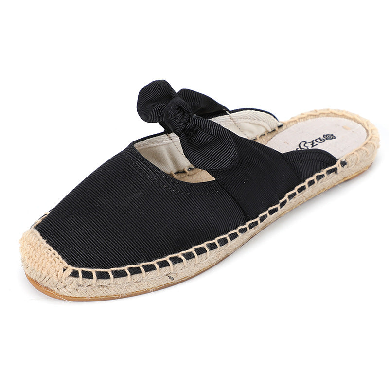 Women's Summer Fashion Beach Bowknot Seaside Outdoor Slippers