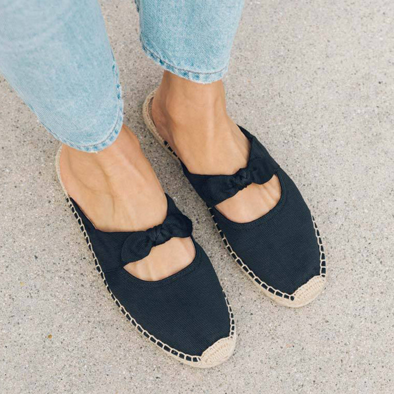 Women's Summer Fashion Beach Bowknot Seaside Outdoor Slippers