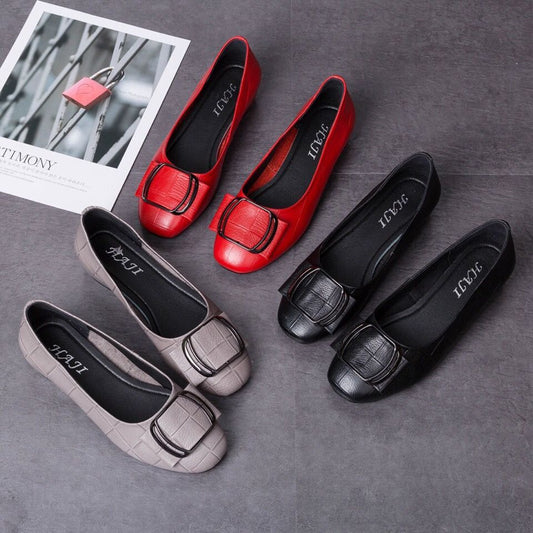 Women's Soft Bottom Leisure Round Toe Flat Women's Shoes