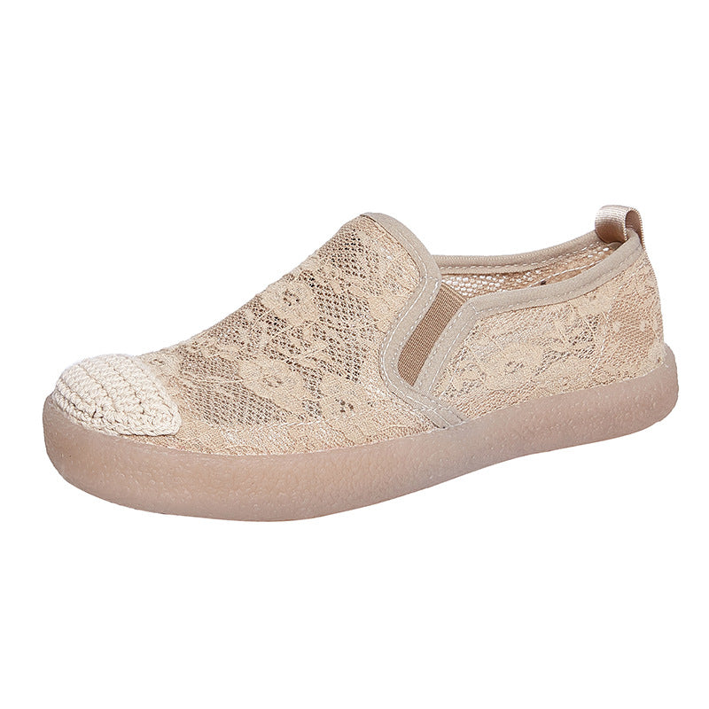 Women's Breathable Round Toe Soft Bottom Mesh Sandals