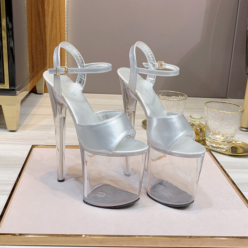 Women's Special High Stiletto Sexy Platform Super Sandals