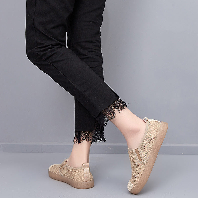 Women's Breathable Round Toe Soft Bottom Mesh Sandals