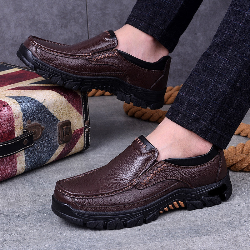 Men's Plus Size Korean British Breathable Casual Shoes
