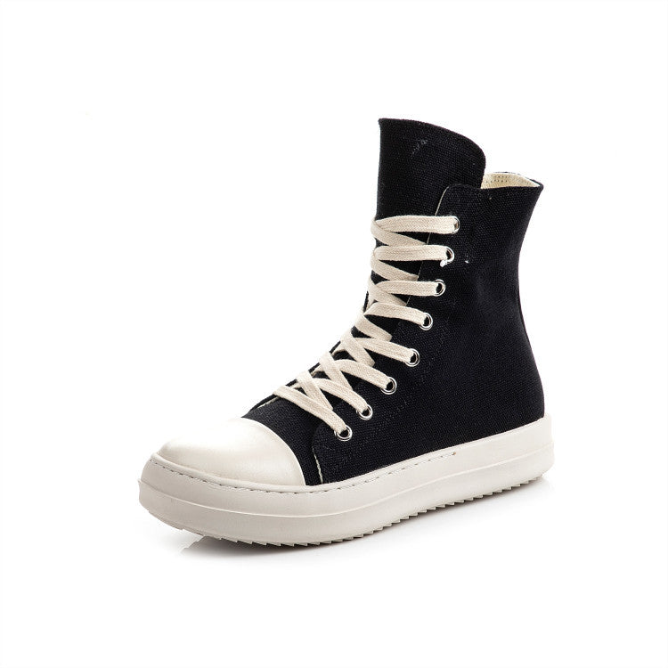 Women's & Men's Thick-soled Skate Fashion Canvas Shoes