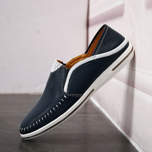 Men's Breathable Hollow Lazy Slip-on Driving Trendy Casual Shoes