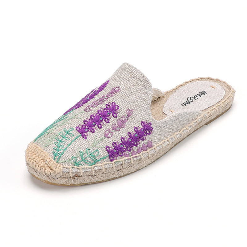 Women's Social Linen Fisherman Lightweight Outer Fairy Autumn Sandals