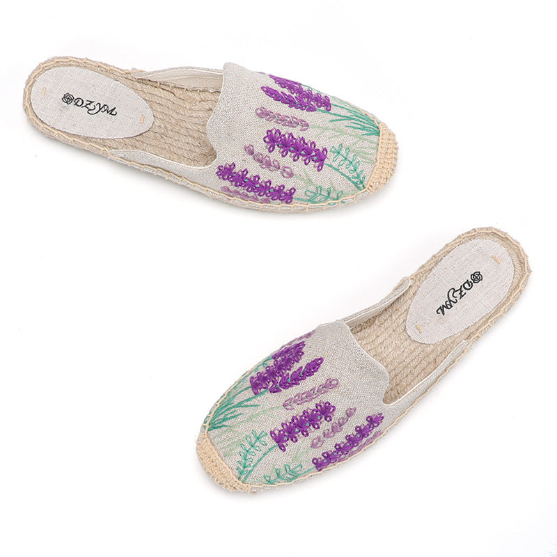 Women's Social Linen Fisherman Lightweight Outer Fairy Autumn Sandals