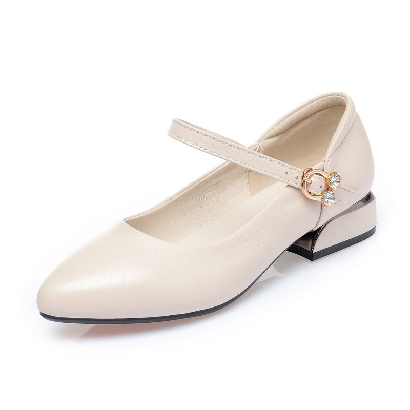 Women's Spring Flat Kitten Leap Moon Red Women's Shoes