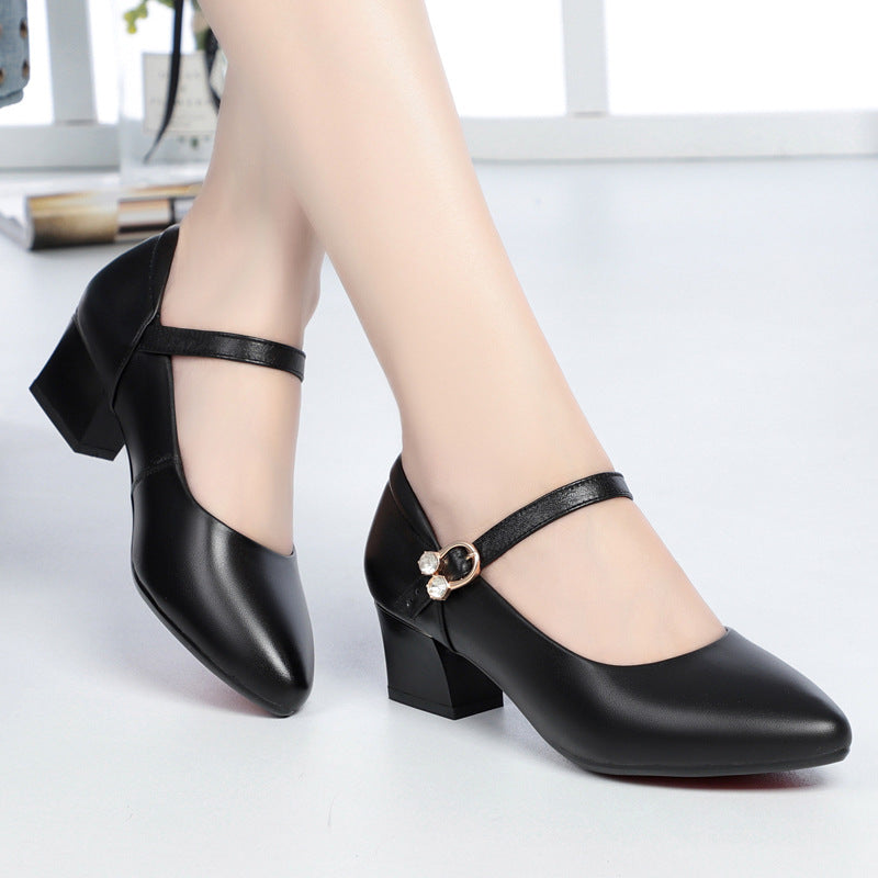 Women's Spring Flat Kitten Leap Moon Red Women's Shoes