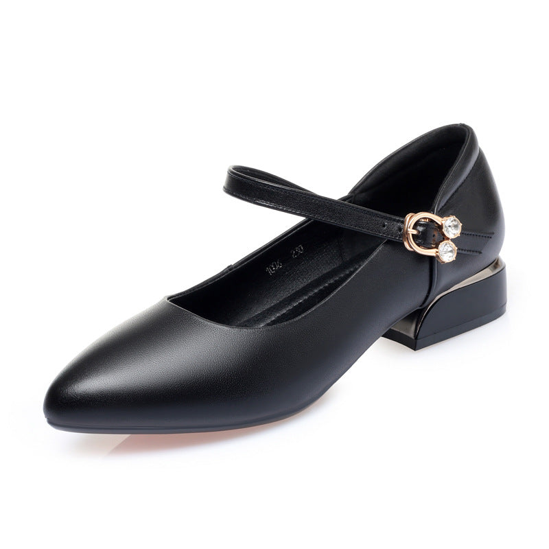Women's Spring Flat Kitten Leap Moon Red Women's Shoes