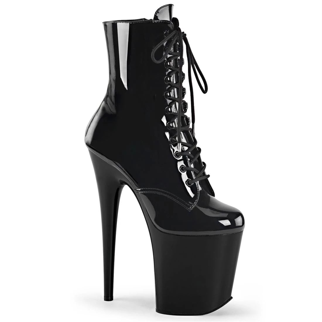 Stiletto Short Patent Nightclub Stage High Boots