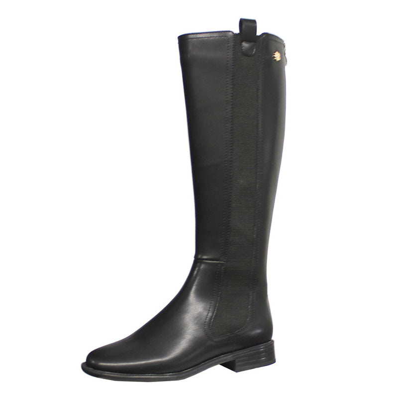 Women's Version Classic Style For Flat Knight Stiletto British Boots