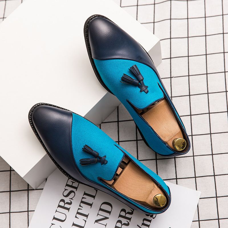 Men's Fashion Fashionable British Style Vintage Formal Wear Leather Shoes