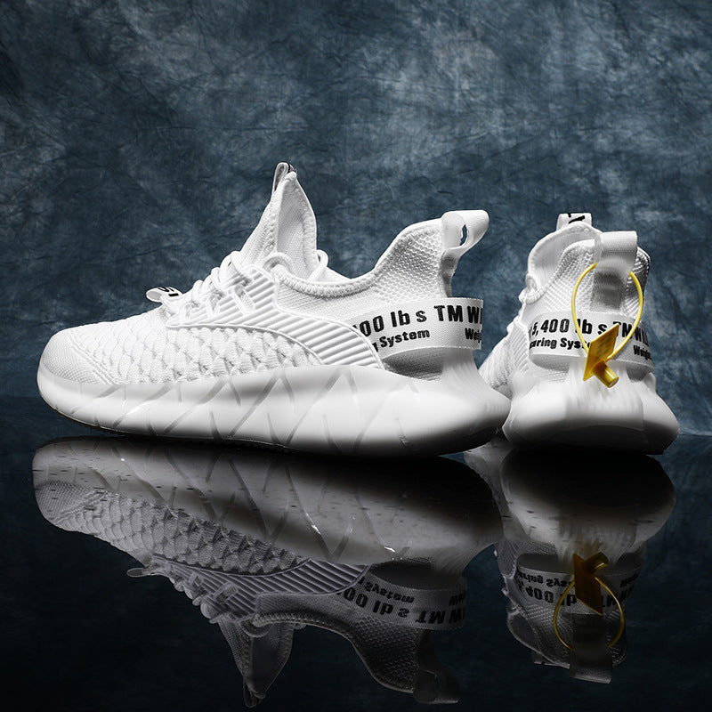 Men's Smile Welcome Breathable Adi Popcorn Bottom Sneakers
