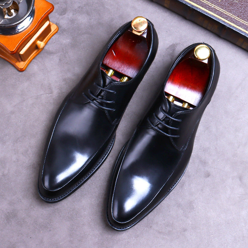 Men's Promotion Business Formal British Large Size Leather Shoes