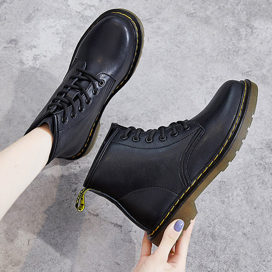 Martin Retro British Style Knight Motorcycle Boots