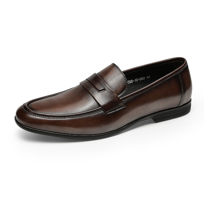 Men's Delivery Within Hours Summer Slip On Leather Shoes