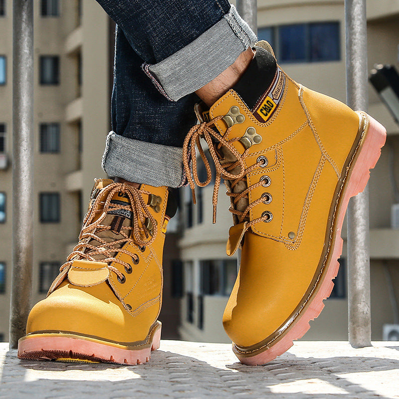 Women's Summer British Style Worker Breathable Trendy Boots