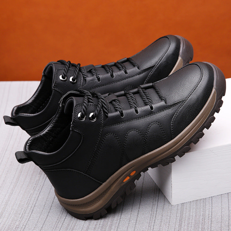 Men's Cotton Winter Veet Thermal Thickening Wool Men's Shoes