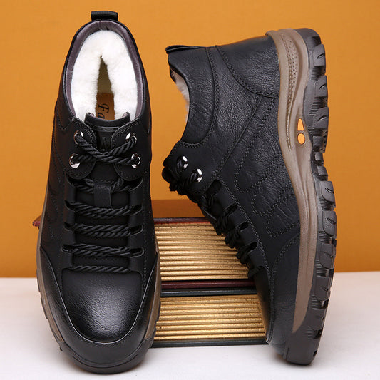 Men's Cotton Winter Veet Thermal Thickening Wool Men's Shoes