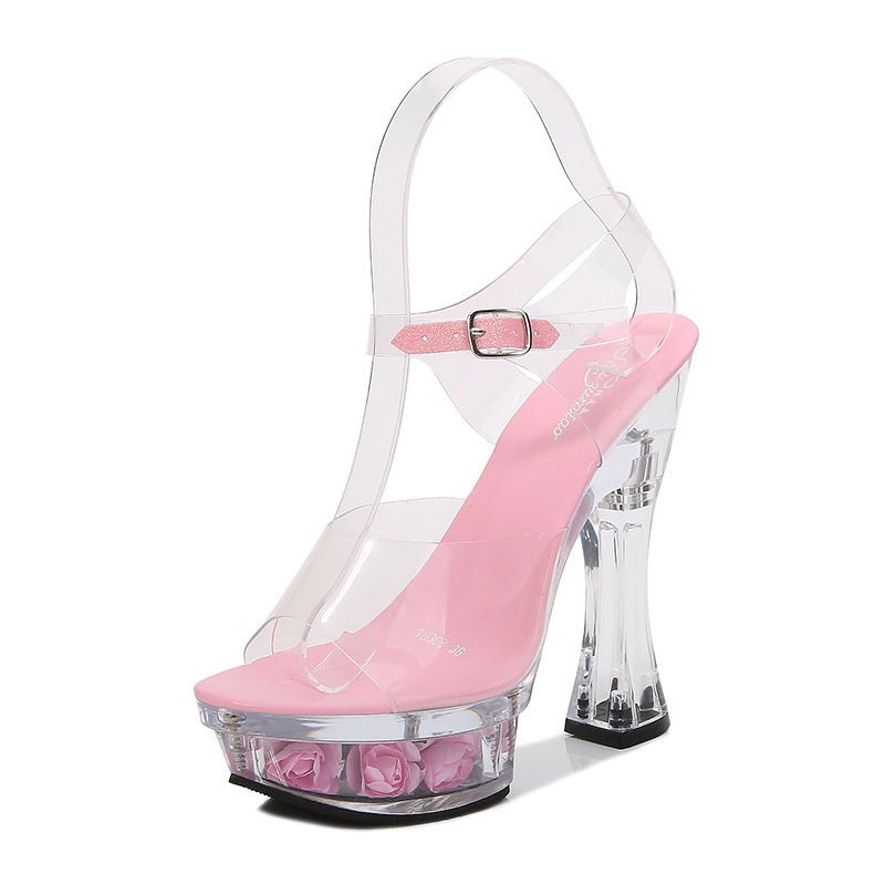 Women's Size Chunky Wedge Summer Waterproof Platform Sandals