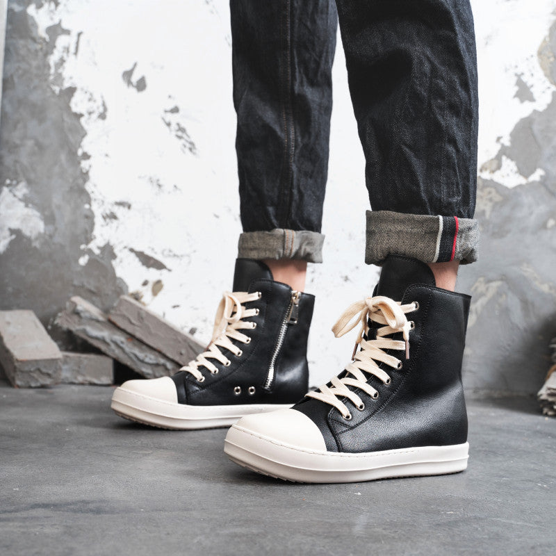 Women's & Men's Thick-soled Skate Fashion Canvas Shoes