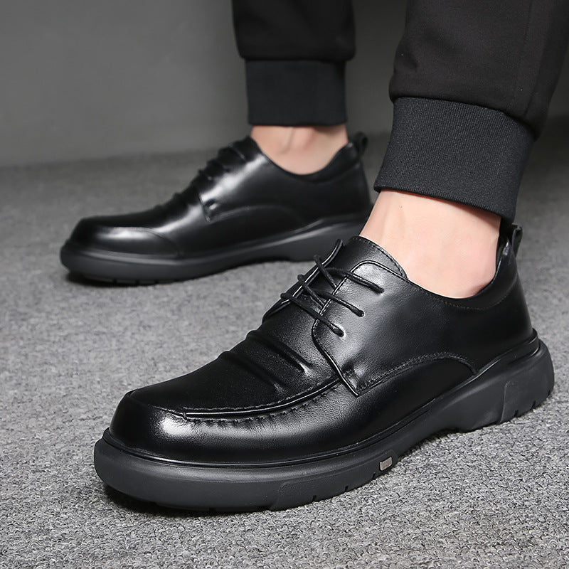 Men's First Layer Cowhide Business Formal Casual Shoes