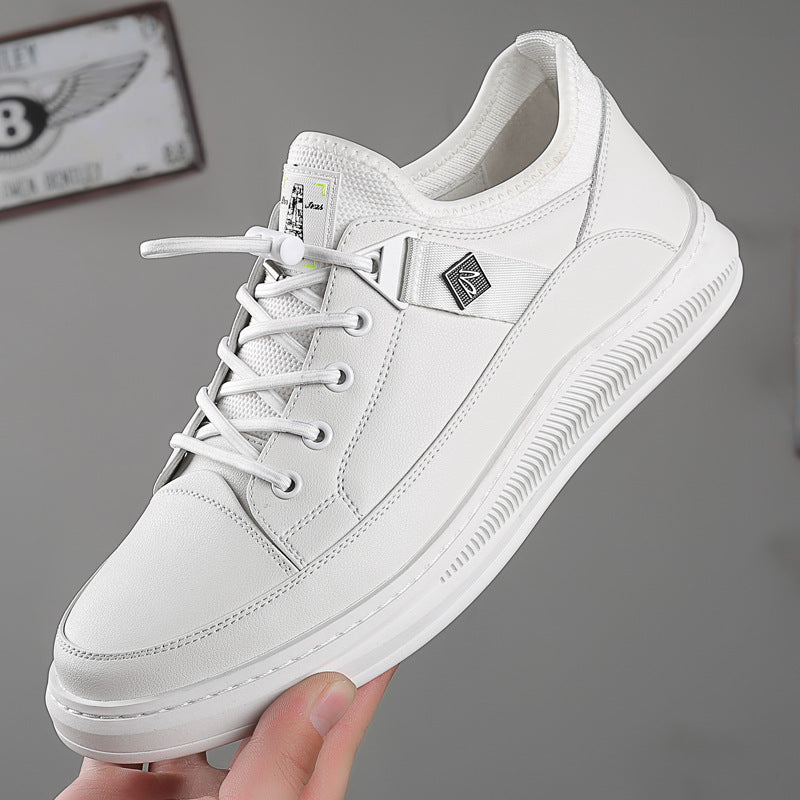 Men's Old German Spring Genuine Height Increasing Casual Shoes