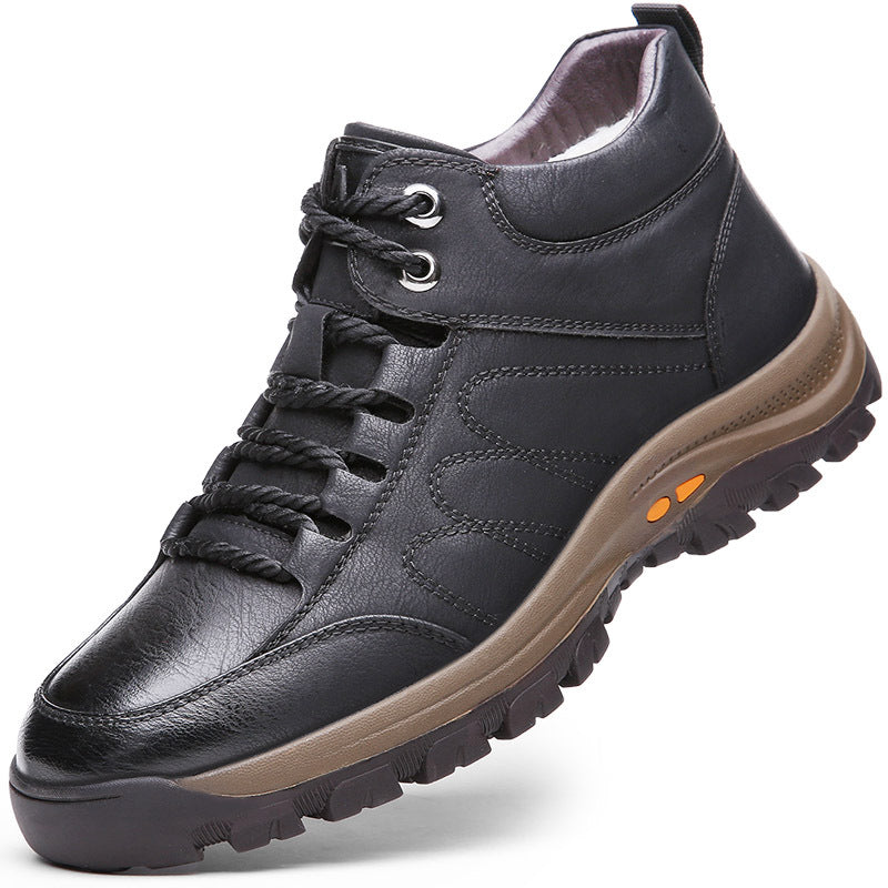 Men's Winter Veet Warm Cotton Sports Hard-wearing Men's Shoes