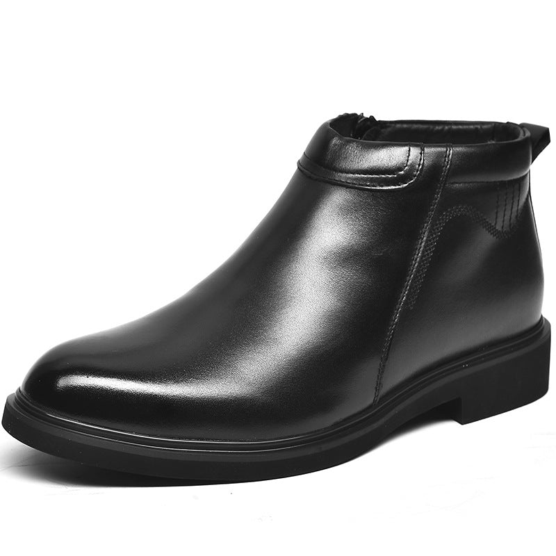 Men's Strong Real With Fleece Lining Fleece-lined Men's Shoes