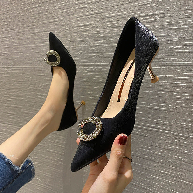 Women's Style Sexy Night Club Pointed Bride Women's Shoes