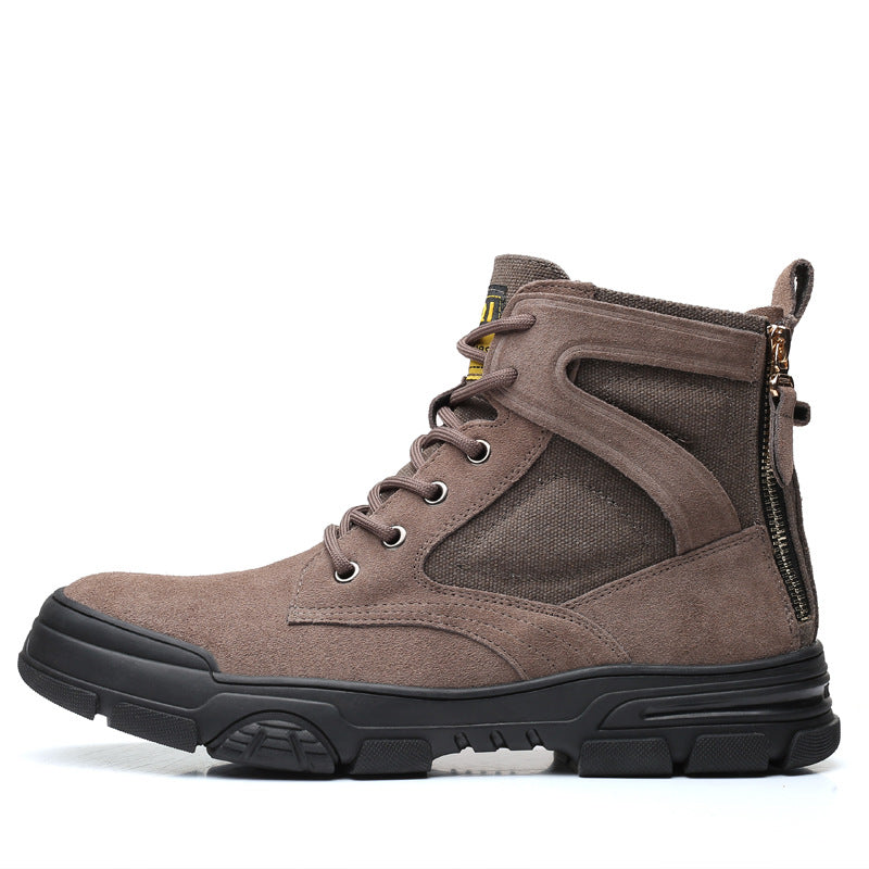 Men's Middle Top Working Wear British Warwolf Boots
